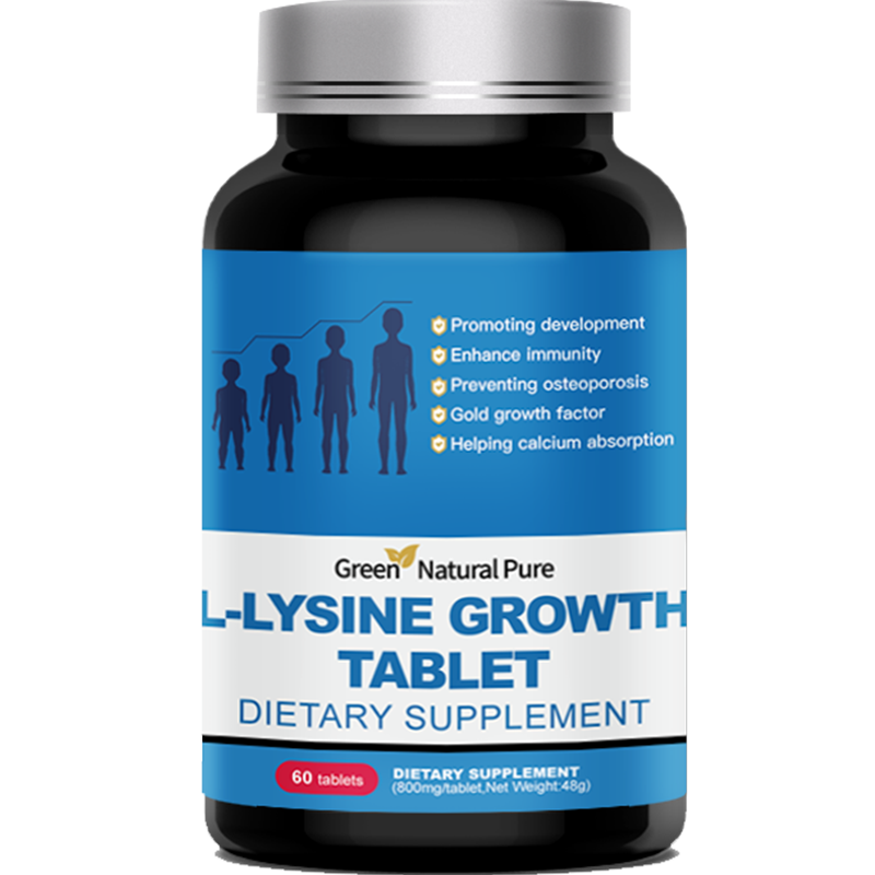 Green Natural Pure L-Lysine Growth tablet